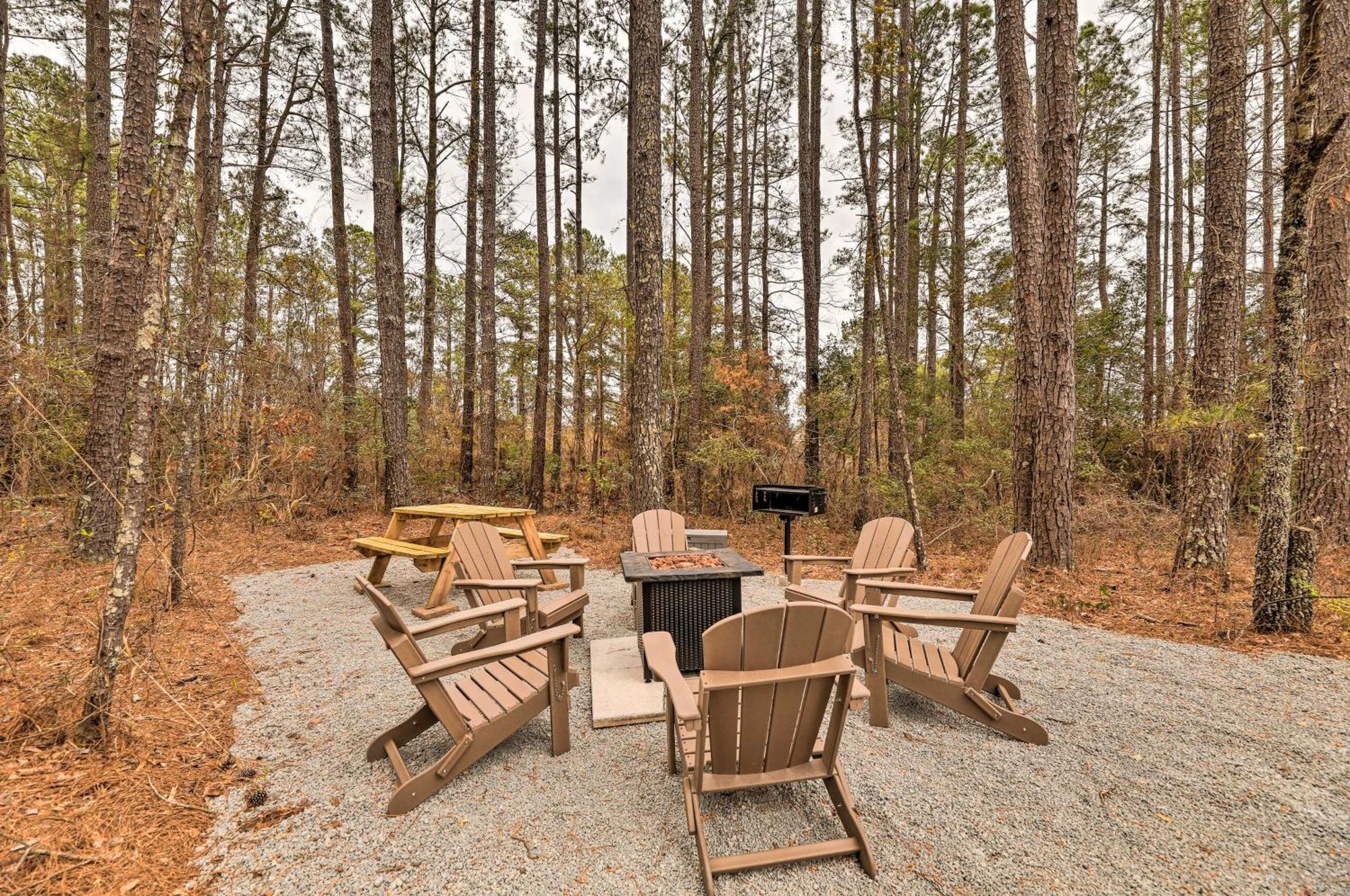 Beautiful New Bern Studio Cabin With Fire Pit! Exteriér fotografie